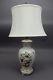 Gorgeous Hand Painted Herend Porcelain Lamps Rothschild Birds 30.5