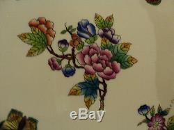Gorgeous Herend Porcelain Hand Painted Queen Victoria Openwork Gallery Tray