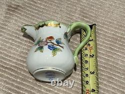 HEREND HUNGARY HAND PAINTED MILK and SUGAR Container