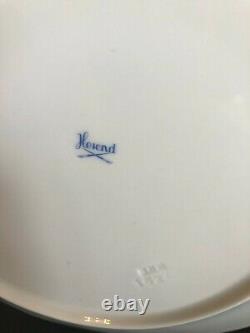 HEREND PORCELAIN HANDPAINTED DINNER PLATE WITH ROSEHIP PATTERN 1524 (6pcs.)
