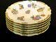 Herend Porcelain Handpainted Queen Victoria Dessert Plate 1518/vbo (6pcs.)