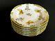 Herend Porcelain Handpainted Queen Victoria Dessert Plates 1515/vbo (6pcs.)#