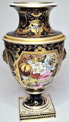 Hand Painted Antique English Porcelain Urn Repaired Lyon LA, CA Bill Colby CIA