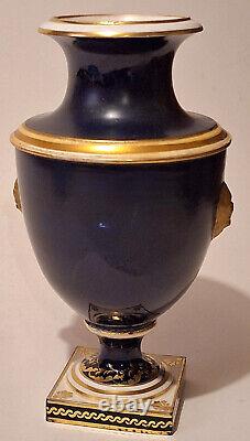 Hand Painted Antique English Porcelain Urn Repaired Lyon LA, CA Bill Colby CIA