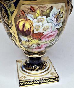 Hand Painted Antique English Porcelain Urn Repaired Lyon LA, CA Bill Colby CIA