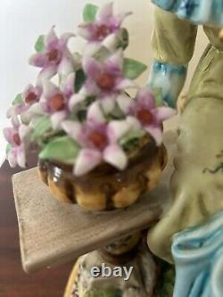 Hand-Painted Beautiful Lady Figurine