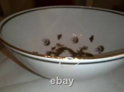Hand Painted In Hong Kong Overjoy Dinner Service Plates Tureens Coffee Meat Bowl