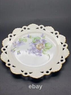 Hand-Painted Porcelain Plates, Set of 6