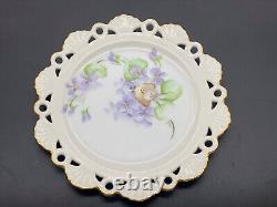 Hand-Painted Porcelain Plates, Set of 6