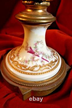 Hand Painted Sevres Style Louis XVI Form Potpourri Vase