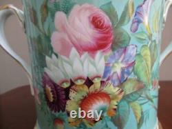 Hand painted Large loving cup, in the manner of Coalport