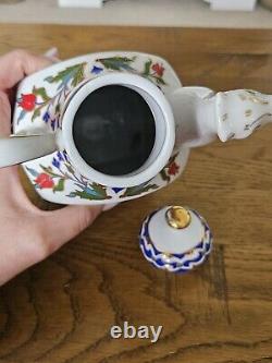 Handmade And Hand Painted Signed Kütahya Porcelain Coffee Pot