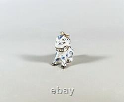 Herend, Blue Jardin Zoologique Foo-dog, Porcelain Figurine Pendant! (i045)