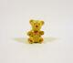 Herend, Brown Teddy Bear Toy, Miniature Handpainted Porcelain Figurine! (i028)