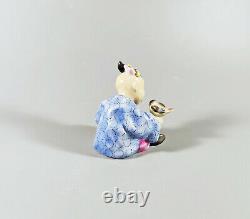 Herend, Chinese Girl Holding A Bird 3, Handpainted Porcelain Figurine! (h068)