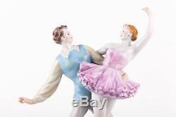 Herend, Flames Of Paris, Dancing Couple, Handpainted Porcelain Figurine