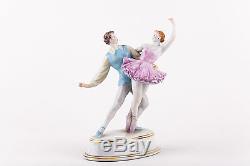 Herend, Flames Of Paris, Dancing Couple, Handpainted Porcelain Figurine