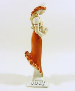 Herend, Holy Madonna With Jesus Child 7, Handpainted Porcelain Figurine! (j079)