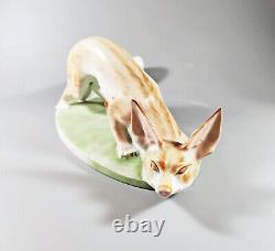 Herend, Hunting Fox 10, Handpainted Art Deco Porcelain Figurine! (a003)