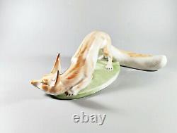 Herend, Hunting Fox 10, Handpainted Art Deco Porcelain Figurine! (a003)