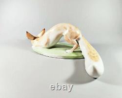 Herend, Hunting Fox 10, Handpainted Art Deco Porcelain Figurine! (a003)