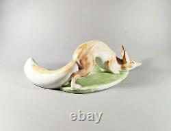 Herend, Hunting Fox 10, Handpainted Art Deco Porcelain Figurine! (a003)