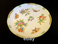 Herend Porcelain Handpainted Queen Victoria Cake Stand 311/vbo New