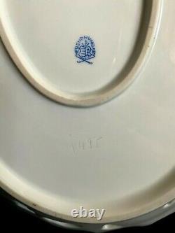 Herend Porcelain Handpainted Queen Victoria Rare Serving Tray 7495/vbo
