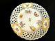 Herend Porcelain Handpainted Queen Victoria Reticulated Wall Plate 8422/vbo
