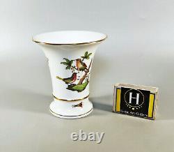 Herend, Rothschild Bird Vase 4, Handpainted Porcelain! (j040)