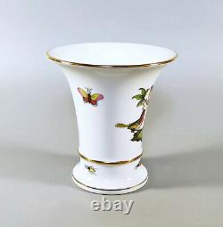 Herend, Rothschild Bird Vase 4, Handpainted Porcelain! (j040)