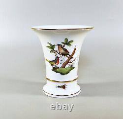 Herend, Rothschild Bird Vase 4, Handpainted Porcelain! (j040)