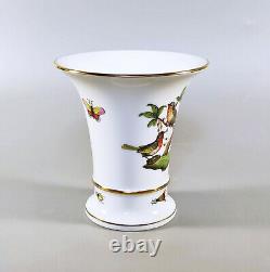 Herend, Rothschild Bird Vase 4, Handpainted Porcelain! (j040)