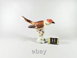 Herend, Singer Bird, Antique Handpainted Porcelain Figurine 1944! (i013)