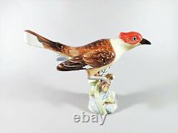 Herend, Singer Bird, Antique Handpainted Porcelain Figurine 1944! (i013)