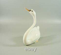 Herend, White Swan Bird 5, Handpainted Porcelain Figurine! (i163)