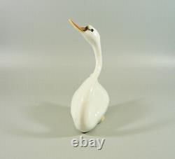 Herend, White Swan Bird 5, Handpainted Porcelain Figurine! (i163)