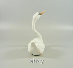 Herend, White Swan Bird 5, Handpainted Porcelain Figurine! (i163)