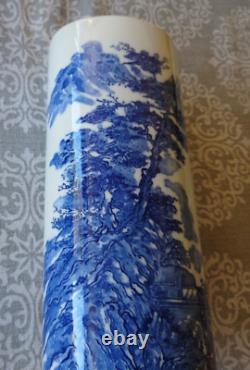 High Quality Mid 19th Cent. Chinese Porcelain Blue and white vase 12 high (316)