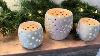 How To Make Your Own Pierced Ceramic Luminary