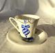 Imperial Porcelain St. Petersburg Hand-painted Christmas Teacup & Saucer, New