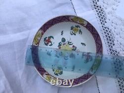 Interesting Antique Chinese Hand Painted Plate / Dish
