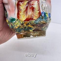 Italian Capodimonte Hand Painted Porcelain Vase 23.5 CM P1