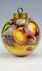 James Skerrett Hand Painted Fruit Christmas Bauble Royal Worcester Artist