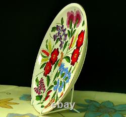 Kalocsa Hand Painted Porcelain Decorated Beautiful Wall Plate 11