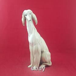 Lladro Nao Figurine 1069 Grey Afghan Hound 9006 L/N