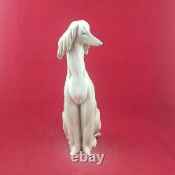 Lladro Nao Figurine 1069 Grey Afghan Hound 9006 L/N