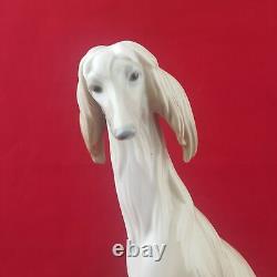 Lladro Nao Figurine 1069 Grey Afghan Hound 9006 L/N