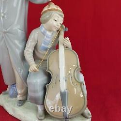 Lladro Nao Figurine Street Musicians 684 (Detached violin bow) 6097 L/N