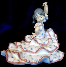 Lladro Spanish Dancer Figurine #5390 Brand Nib Girl Rare Flamenco Save$$ F/sh